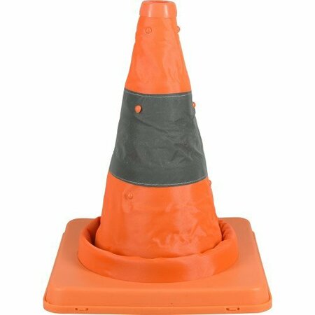 Hillman English Orange Caution Safety Cone 16 in. H X 8 in. W, 2PK 848642